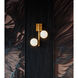 Arren LED 13.5 inch Light Antique Brass Sconce Wall Light