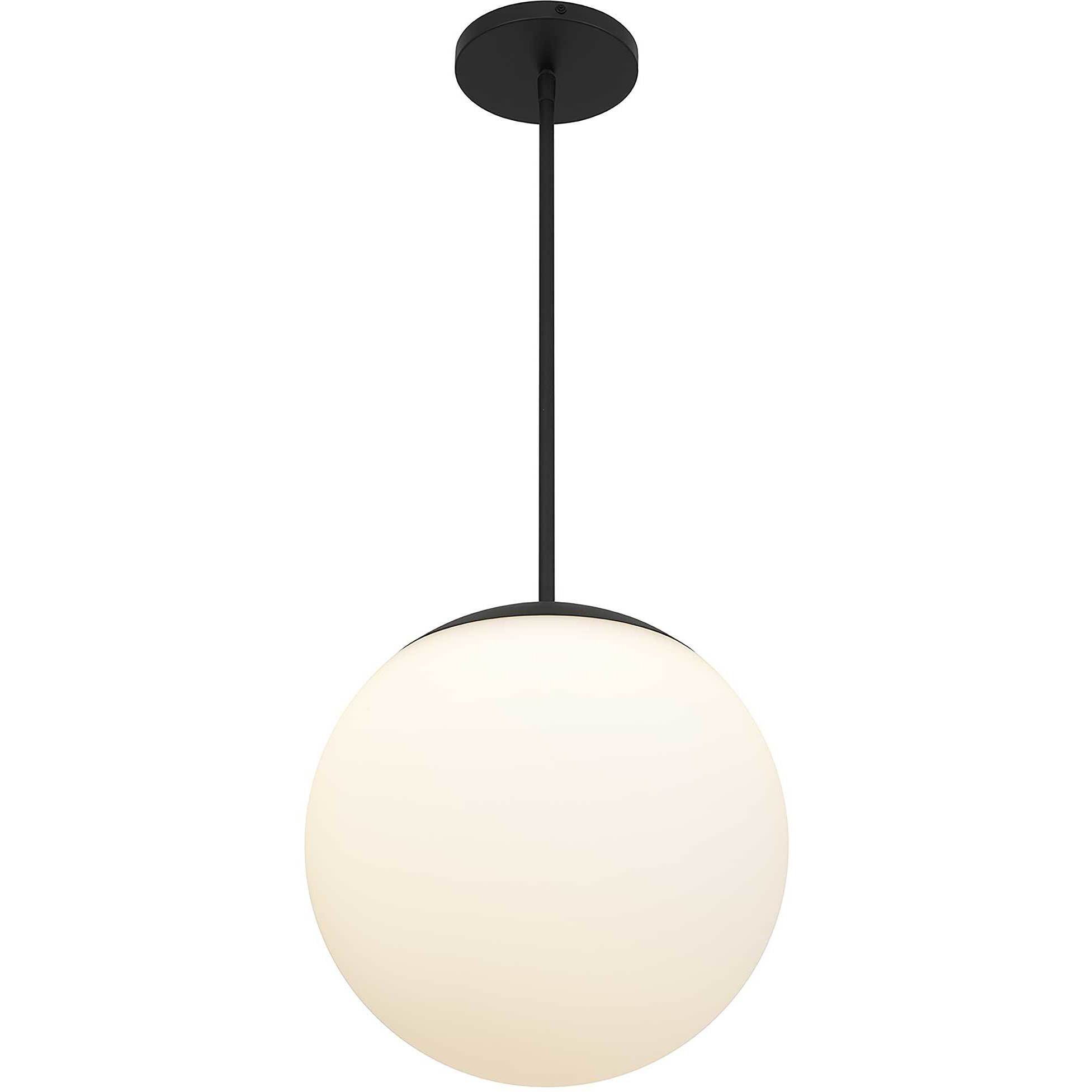 Rondure LED 14 inch Sand Black Outdoor Pendant