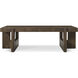 Urbane 57 X 35 inch Campfire Cocktail Table, Wooden