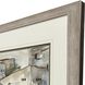 Mountainside Village Gray and Beige and Brown and White Framed Art