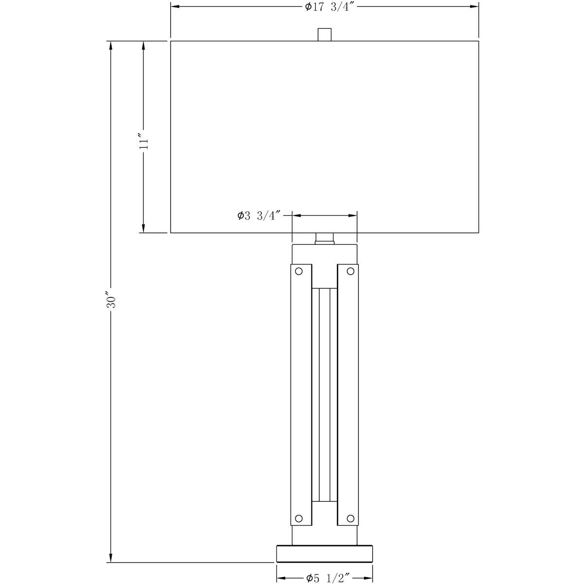 Kipling 30 inch 150.00 watt Antique Brass and Bronze Table Lamp Portable Light