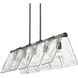 Serenity Island Light Ceiling Light in Matte Black