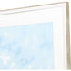 Summer Chill Turquoise and Beige and Blue Framed Art