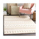 Nairobi 60 X 36 inch Pale Pink/Cream Rugs