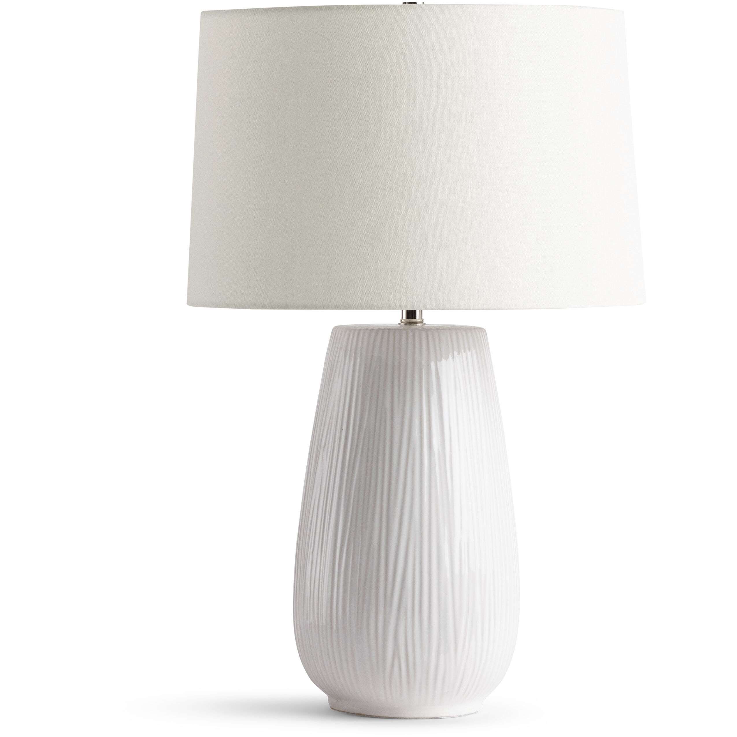 Remy 24.75 inch 150.00 watt White Table Lamp Portable Light