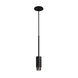 Exhaust Pendant LED 2.36 inch Graphite /Steel Pendant Ceiling Light in Graphite / Steel