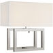 Paloma Contreras Galerie 18.25 inch 15.00 watt Polished Nickel Table Lamp Portable Light, Medium