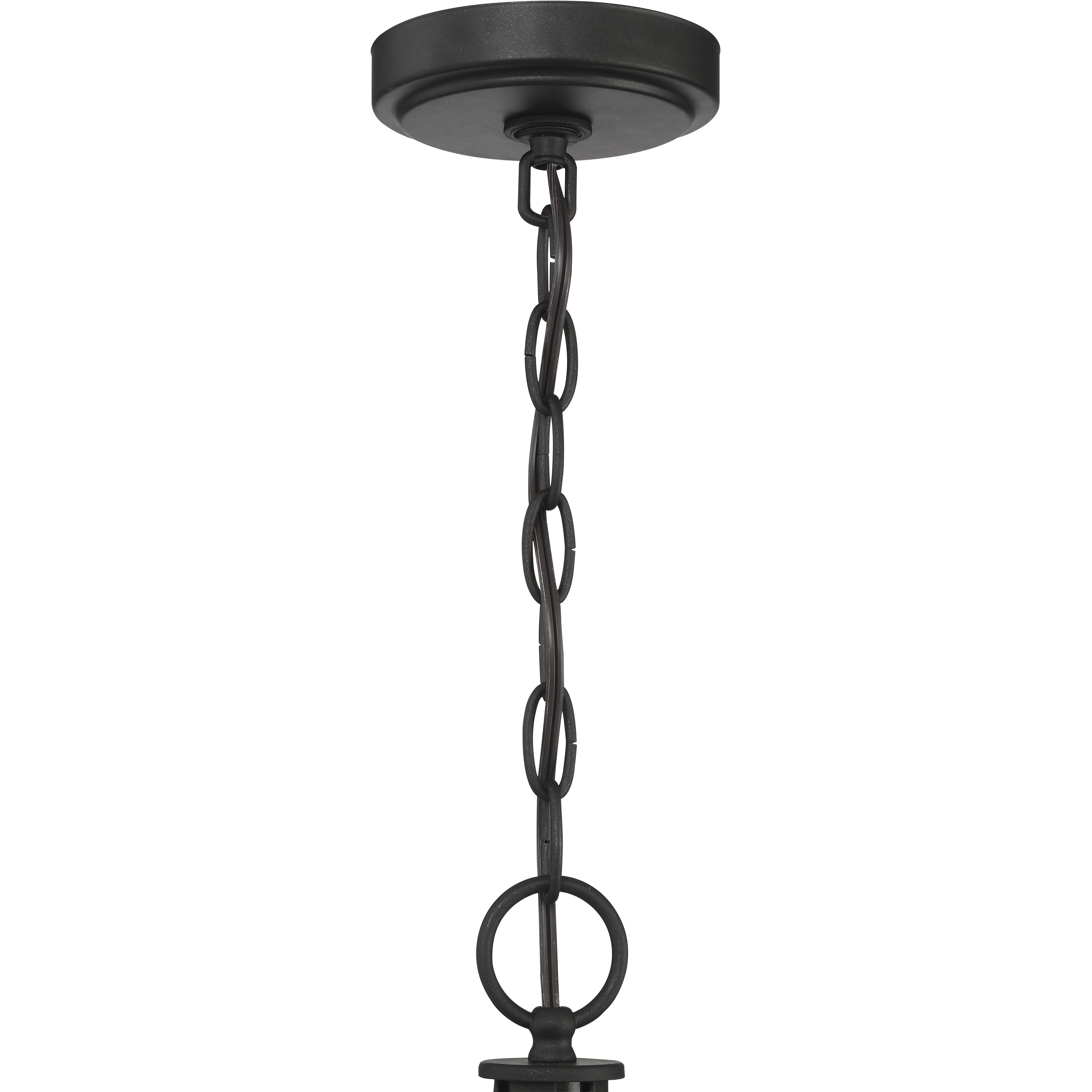 Cavendish 4 Light 14 inch Cottage White/Espresso Foyer Light Ceiling Light