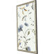 Nature's Gift Blue and Green and Multi and Neutral Framed Art