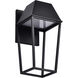 Colt LED 15.5 inch Matte Black Outdoor Wall Light