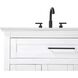 Remington 36 X 35 inch White Bathroom Vanity Cabinet