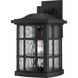 Quoizel Stonington 1 Light 16 inch Mystic Black Outdoor Wall SNN8409K - Open Box