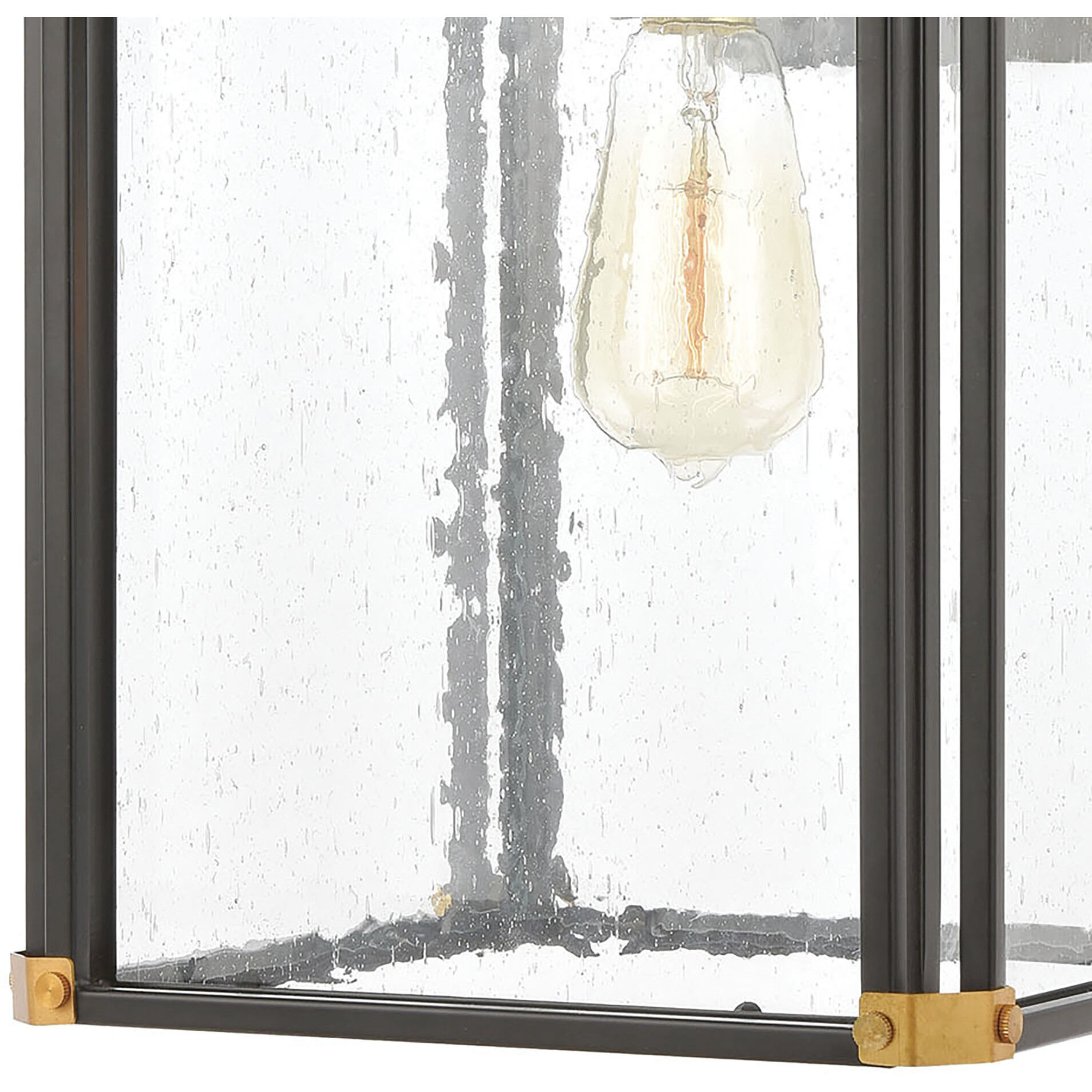 Vincentown 1 Light 18 inch Matte Black Outdoor Sconce