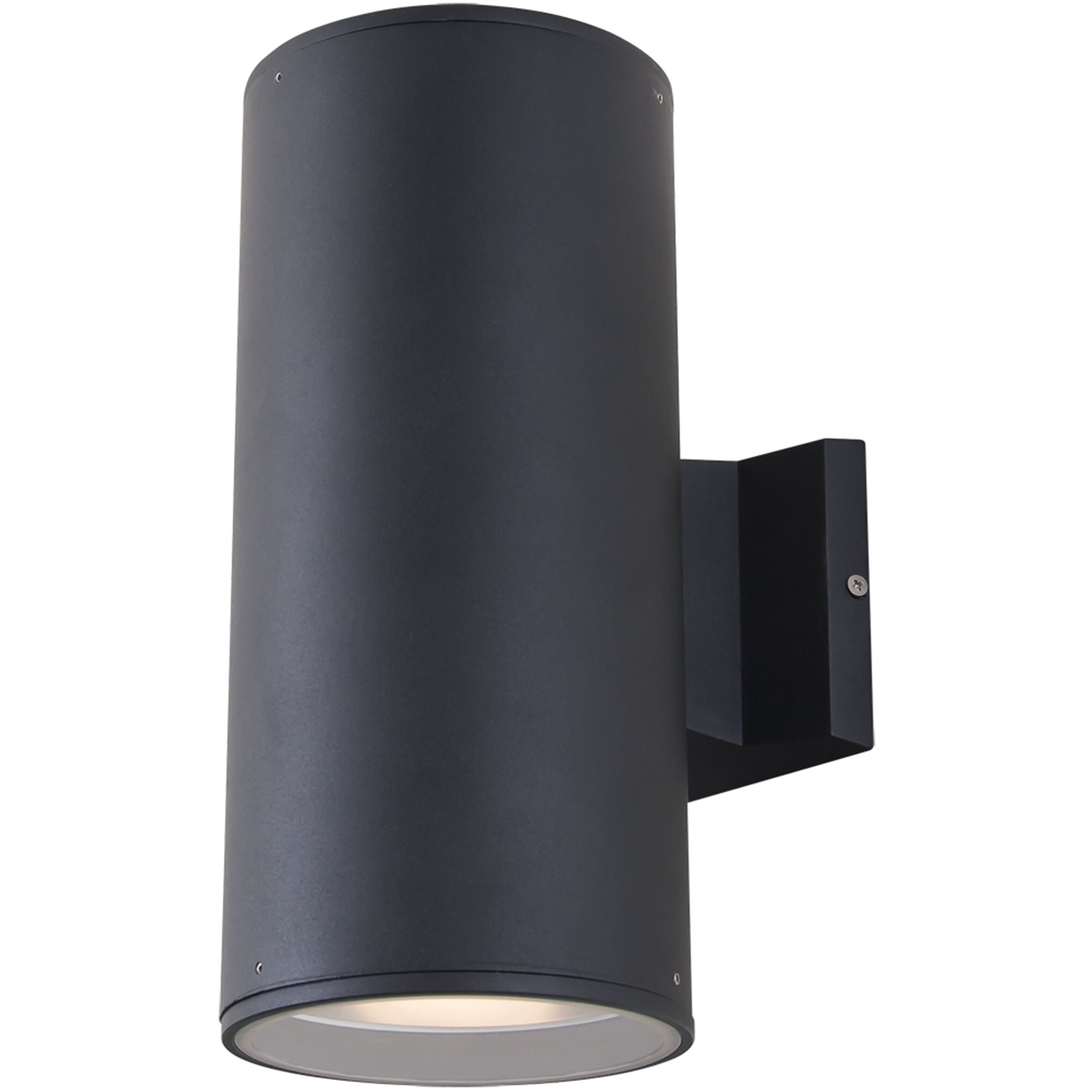 Summerside 2 Light 12 inch Black Outdoor Sconce