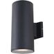 Summerside 2 Light 12 inch Black Outdoor Sconce