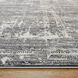 Jasmine 36 X 24 inch Black/Grey Rug in 2 x 3