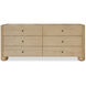 Gibson Natural Dresser, 6 Drawer