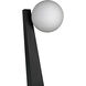 Roy 71 inch 60.00 watt Matte Black Floor Lamp Portable Light