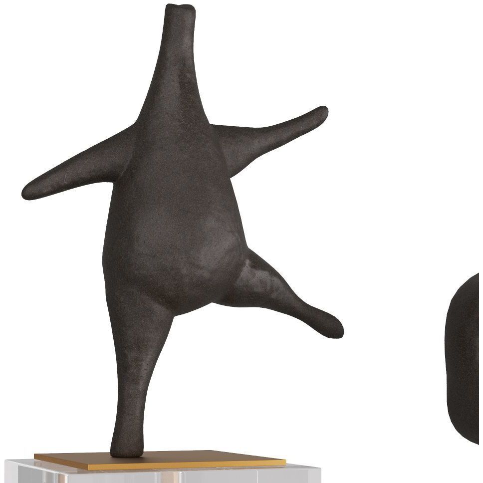 Brovina Black Sculptures, Set of 2