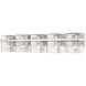 Bennington 5 Light 36.25 inch Chrome Vanity Wall Light