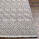 Broadway 87 X 31 inch Light Grey Rug, Runner