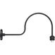 RLM 1 Light 16 inch Coal Outdoor Wall Mount, Great Outdoors