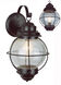Onion 1 Light 19 inch Rustic Bronze Outdoor Wall Lantern