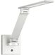 Arc 21 inch 9 watt Aluminum LED Swing Arm Wall Light
