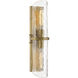 Elora 2 Light 6 inch Legacy Brass Vanity Light Wall Light