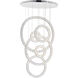 Celina LED 5 inch Chrome Down Chandelier Ceiling Light