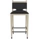 Burdock 18.5 inch Black Bar Stool