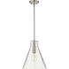 Gianna 12 inch Brushed Nickel Pendant Ceiling Light