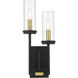 Hillstone 2 Light 8.25 inch Soft Brass And Sand Coal Wall Sconce Wall Light