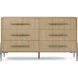 Essence Blonde Dresser, Wooden, 6-Drawer