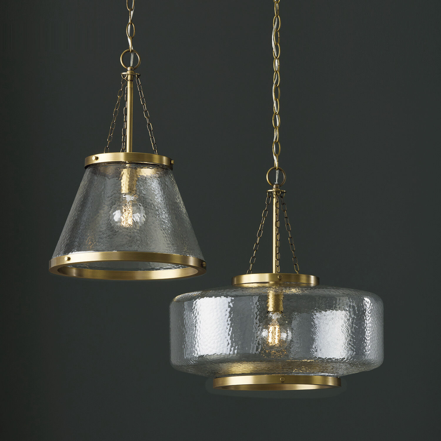 Landon 1 Light 14.5 inch Aged Brass Pendant Ceiling Light