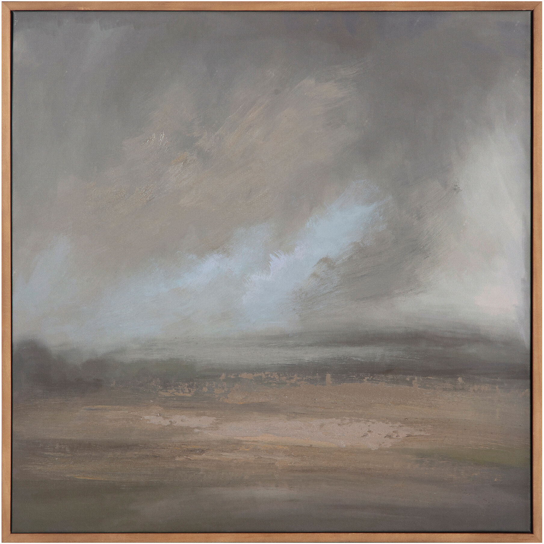 Lulled 18 X 18 inch Painting, Sky