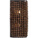 Beaudelle 2 Light 8.25 inch Dark Bronze Wall Sconce Wall Light
