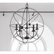 Madison 5 Light 25 inch Oil Rubbed Bronze Chandelier Ceiling Light