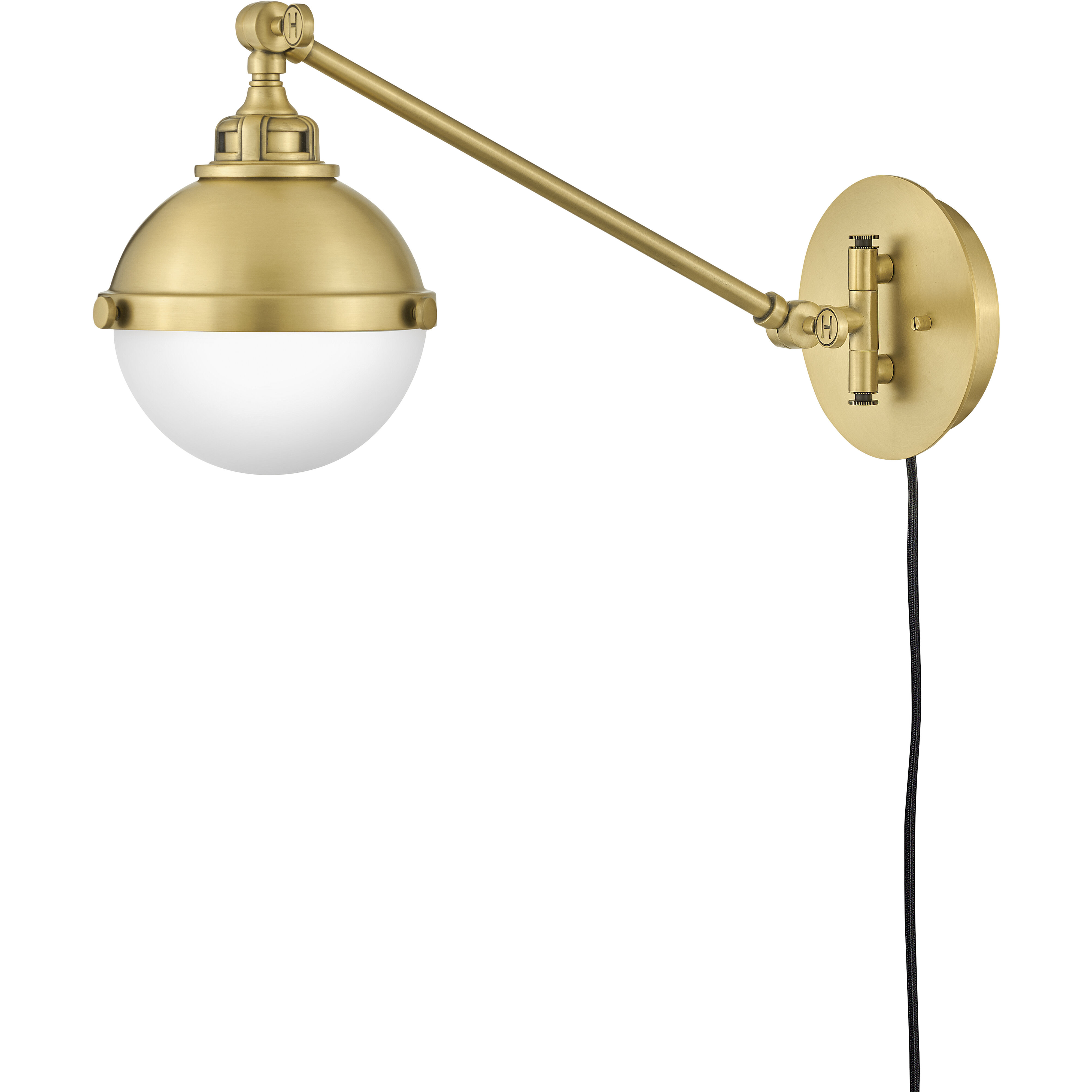 Fletcher 1 Light 7 inch Satin Brass Indoor Wall Sconce Wall Light