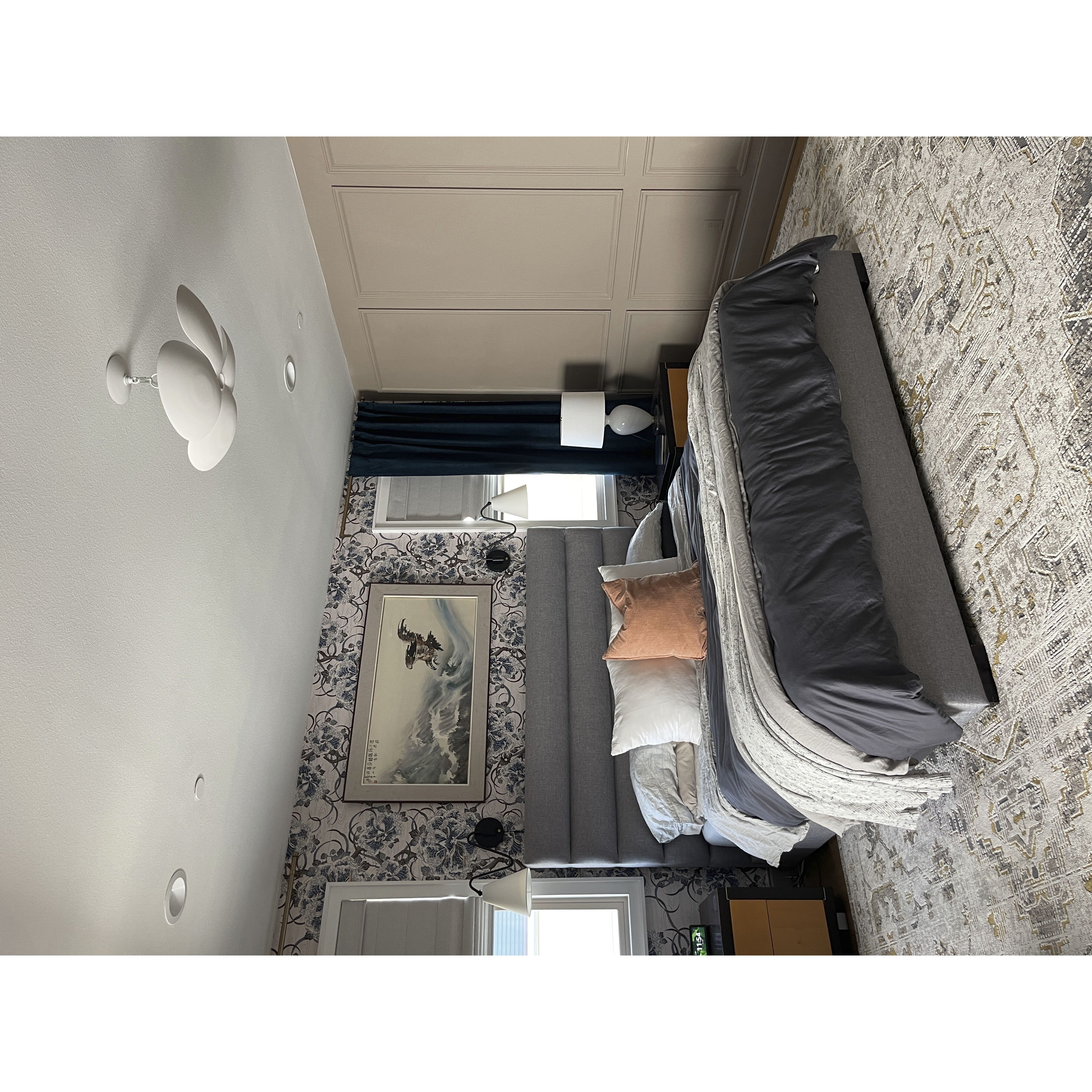 Leni 5 Light 24 inch Texture White Pendant Ceiling Light