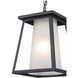 Kingsbury 1 Light 10 inch Black Outdoor Hanging Lantern