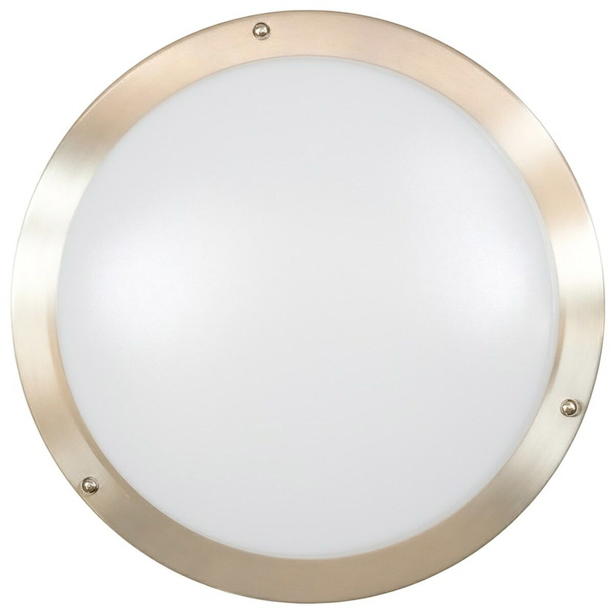 Luke LED 12 inch Brush Nickel Flush Mount Ceiling Light