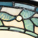 Springdale LED 15 inch Tiffany Bronze Flush Mount Ceiling Light, Dome