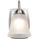 Brentwood LED 7 inch Brushed Nickel Wall Mount Wall Light