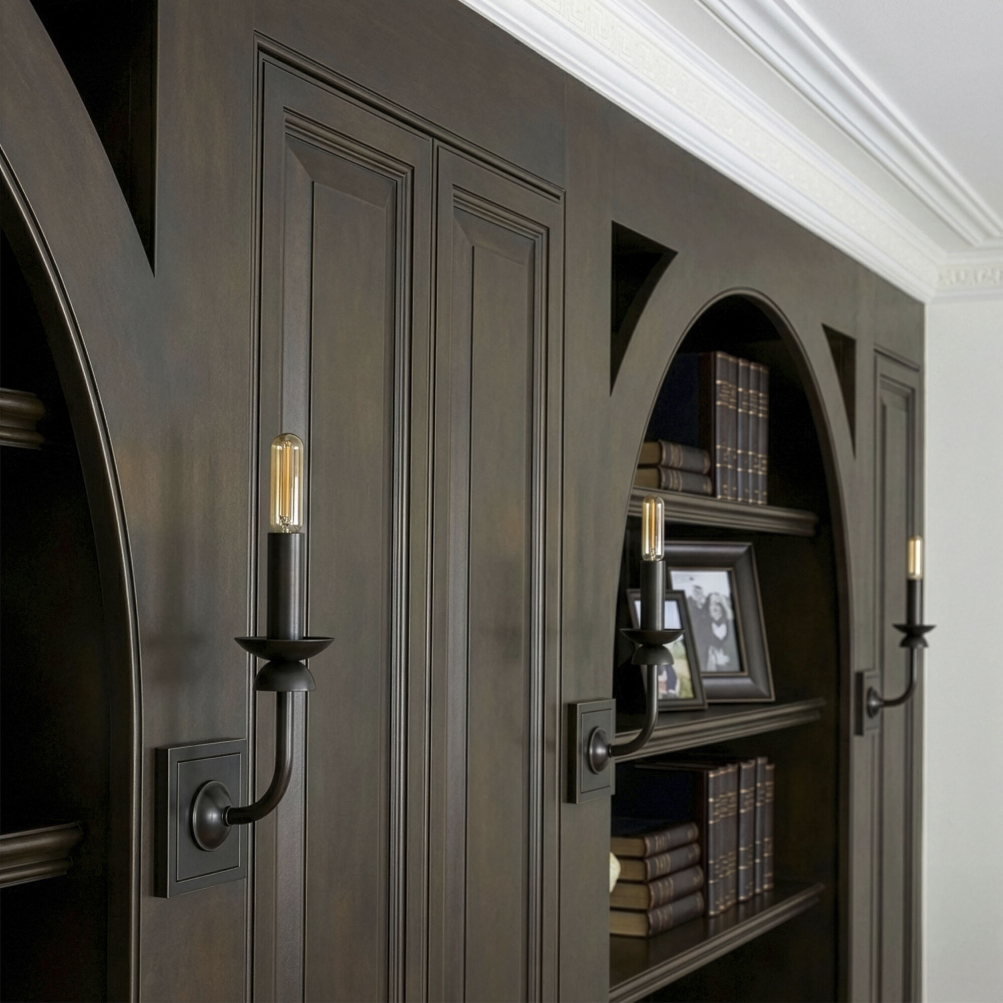 William 1 Light 5.25 inch Deep Patina Bronze Wall Sconce Wall Light