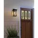 Jada 1 Light 12 inch Black Outdoor Wall Sconce