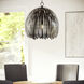 Hanalei 1 Light 24.38 inch Midnight Black Pendant Ceiling Light