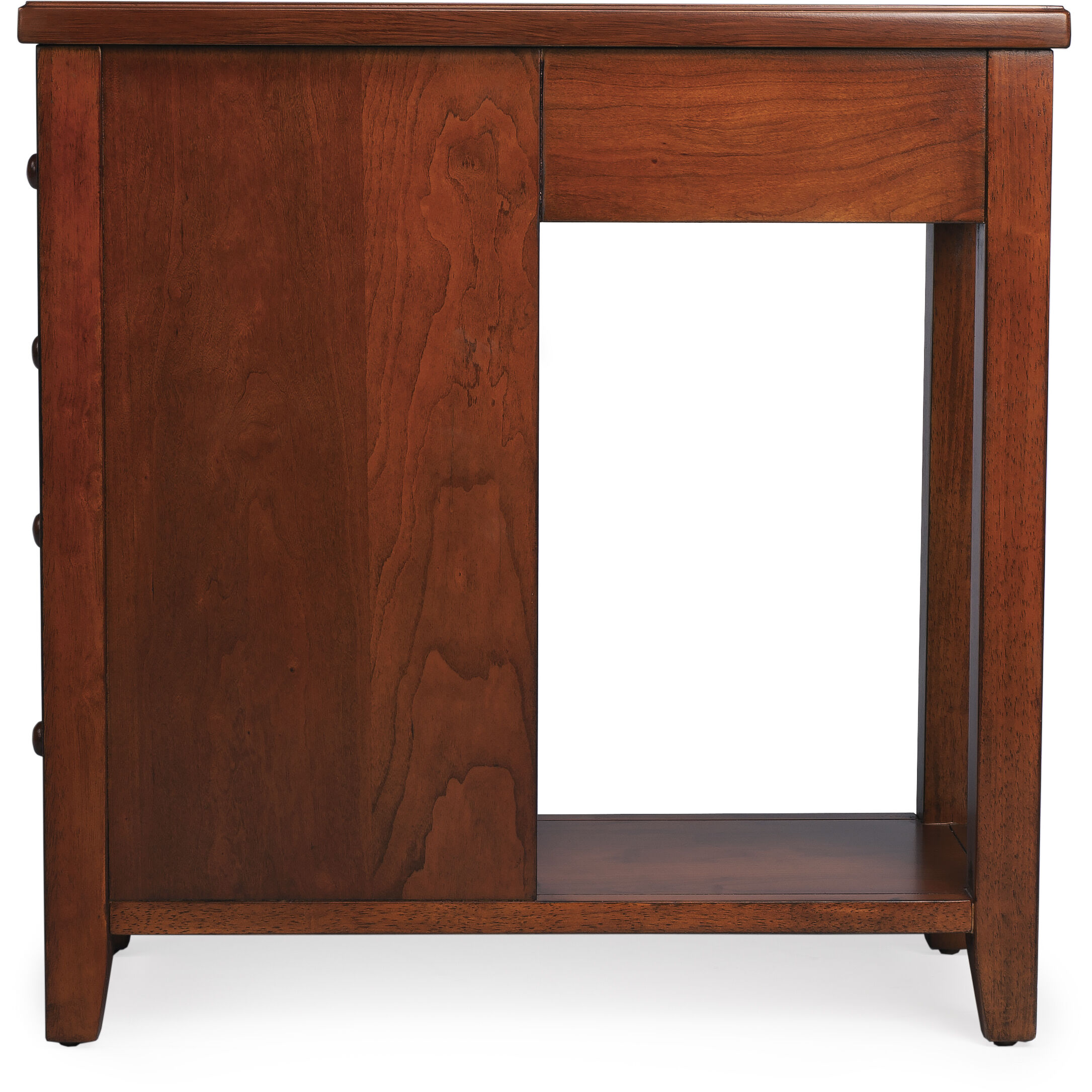 Masterpiece Kelton  Olive Ash Burl Chairside Chest