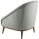 Sandro Upholstery: Light Sage; Base: Sage Accent Chairs