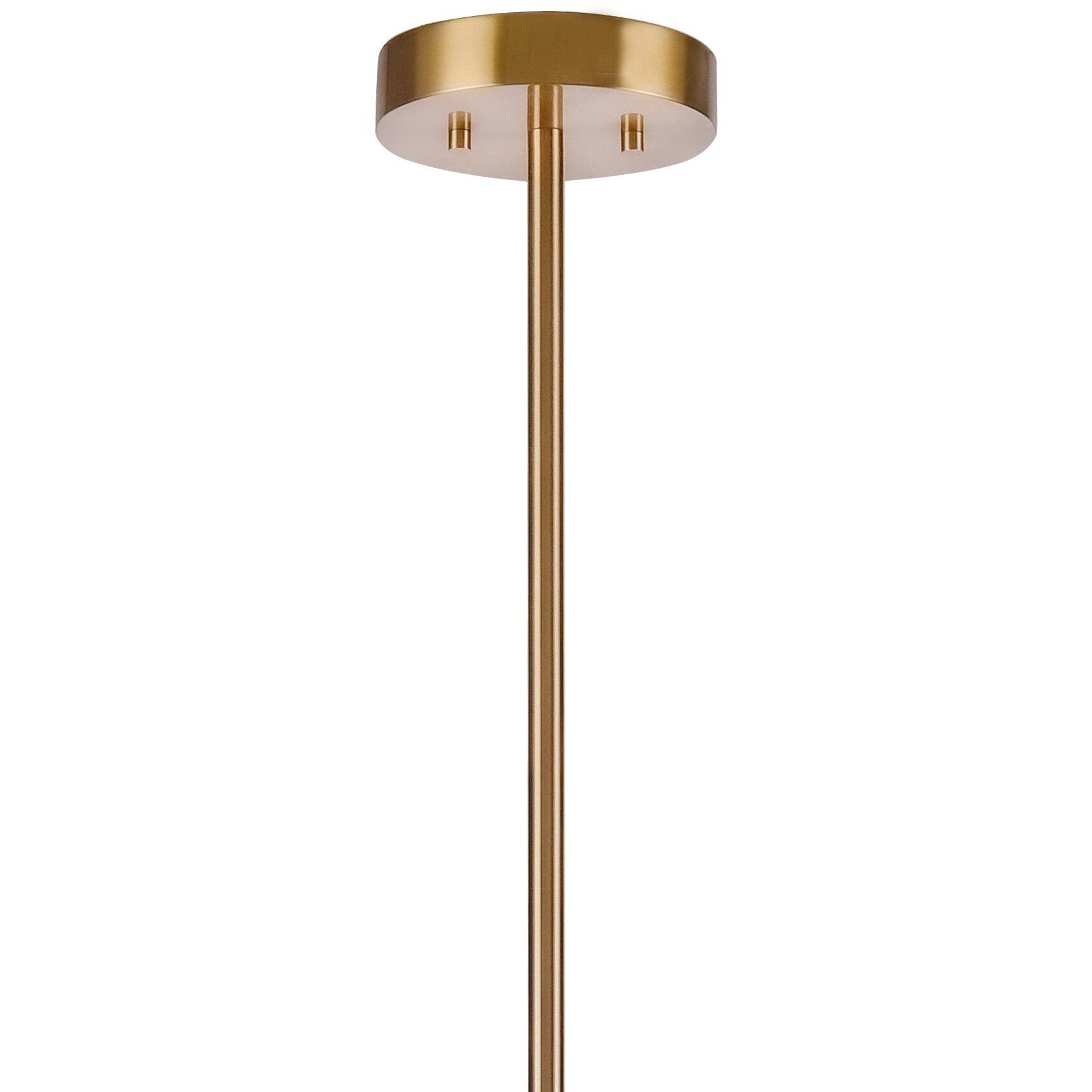 Calla LED 60 inch Natural Brass Linear Chandelier Ceiling Light